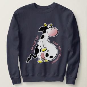 Moletom Eu não estou gorda, estou apenas grávida