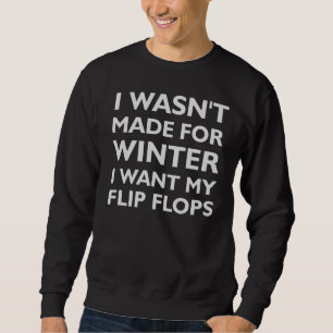 MOLETOM EU NÃO FUI FEITO PARA O SWEATER DO INVERNO