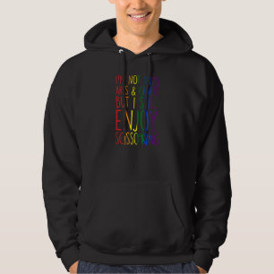 Moletom Eu não gosto de Artes e Artesanatos, mas ainda gos