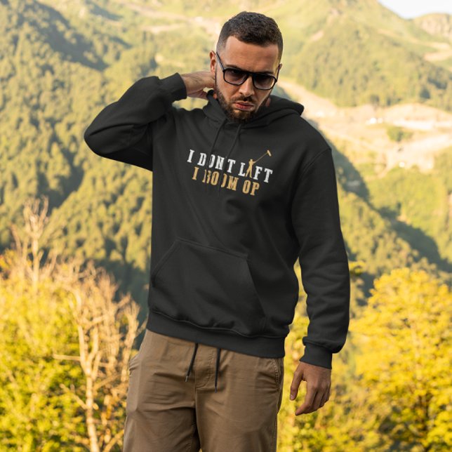 Moletom Eu não levanto I Boom Op - Tripulação de Filmes (Criador carregado)