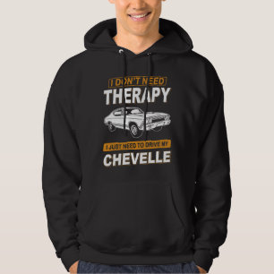 Moletom EU NÃO PRECISO DE TERAPIA Chevrolet Chevelle 1968