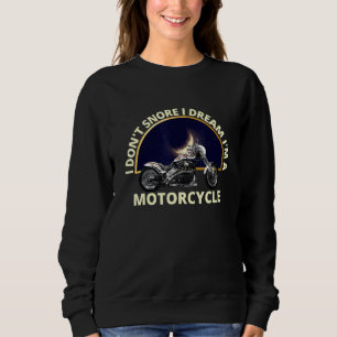 Moletom Eu Não Riso Eu Sonho Um Dia de os pais De Moto