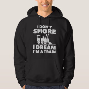 Moletom Eu Não Ronco Eu Sonho Que Sou Um Trem