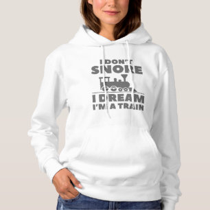Moletom Eu não ronco sonho sou um trem