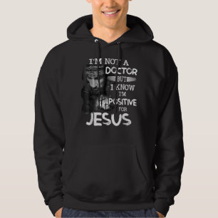 Moletom Eu não sou médico, mas sei que sou positivo por Je