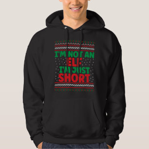 Moletom Eu não sou um Elf Eu sou apenas um doce doce de Na