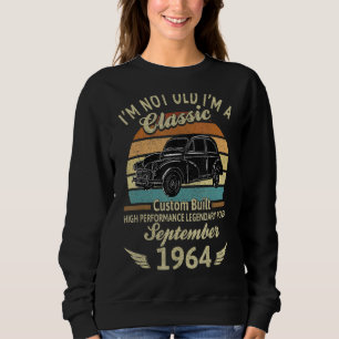 Moletom Eu não sou um Nascer clássico em setembro de 1964