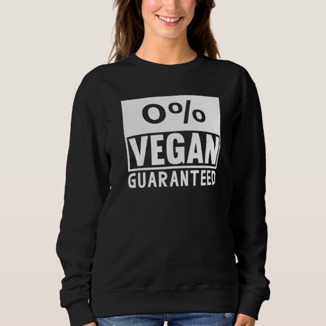 Moletom Eu não sou um Vegan (Frente)