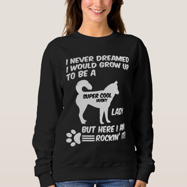 Moletom Eu Nunca Sonhei Que Eu Cresceria Para Ser Um Super (Frente)