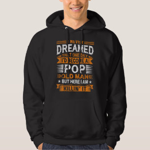 Moletom Eu nunca sonhei que seria um Dia de os pais Pop