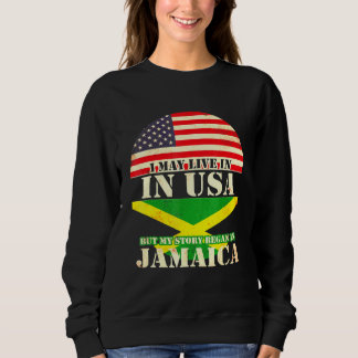 Moletom Eu Posso Viver Nos EUA Mas Minha História Começou 