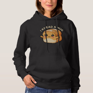 Moletom Eu Preciso de um Abraço — Pão Kawaii