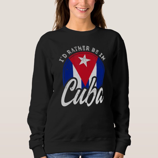Moletom Eu Preferencialmente Em Cuba (Frente)