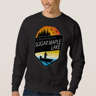 Moletom Eu Preferencialmente No Sugar Maple Lake Wisconsin