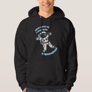 Moletom Eu quero ser um astronauta!