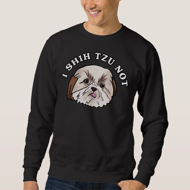 Moletom Eu Shih Tzu Não (Frente)