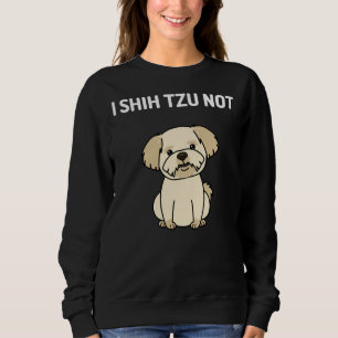 Moletom Eu Shih Tzu Não Cute Shih Tzu Dog