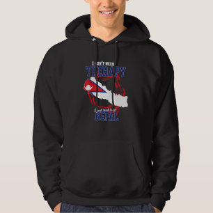 Moletom Eu Só Preciso Ir Para o Nepal