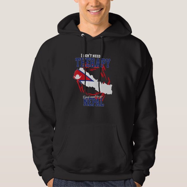 Moletom Eu Só Preciso Ir Para o Nepal (Frente)