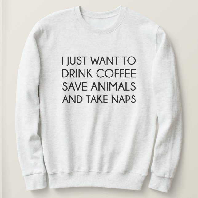 Moletom Eu Só Quero (Frente do Design)