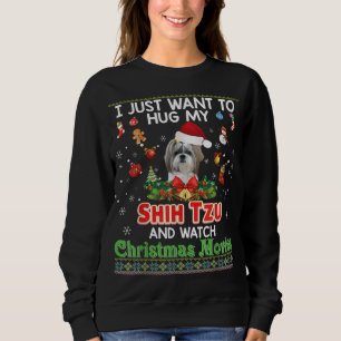 Moletom Eu Só Quero Abraçar Meu Cachorro Shih Tzu E Ver Ch