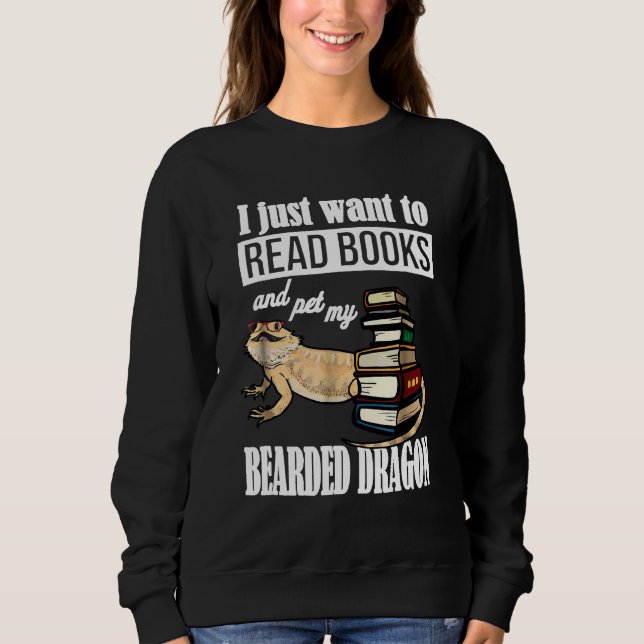 Moletom Eu Só Quero Ler Livros (Frente)