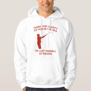 Moletom Eu só sou terrível em pescar
