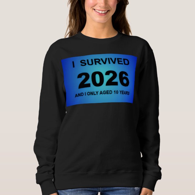 Moletom Eu Sobrevivi 2026 (Frente)