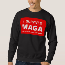 Moletom Eu Sobrevivi ao MAGA