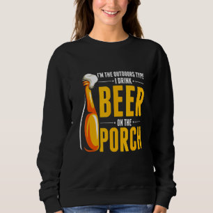 Moletom Eu Sou A Cerveja Do Tipo Exterior, Eu Bebo Na Porc