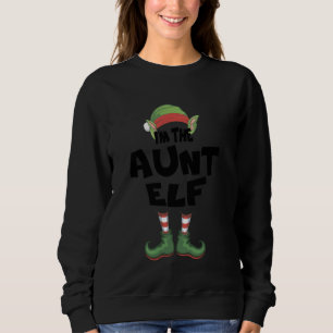 Moletom Eu Sou A Tia Elf Xmas Fauntie Por Matar A Família