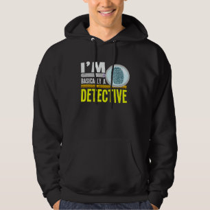 Moletom Eu Sou Basicamente Um Detetive Viciado Em Crimes C