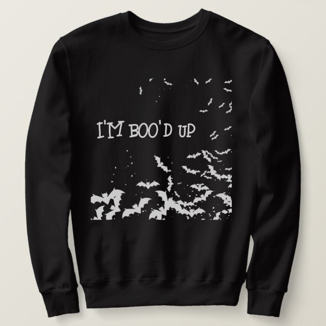 Moletom Eu sou boo-d (Frente do Design)