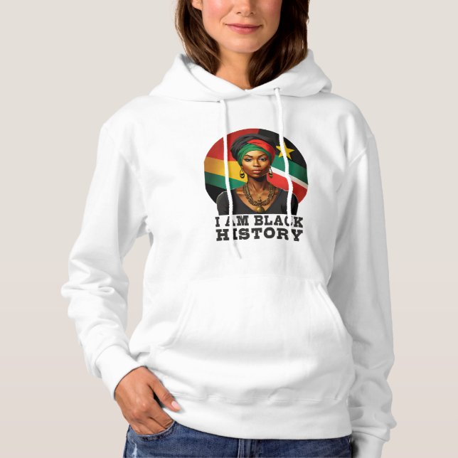 Moletom Eu sou História Negra (Frente)