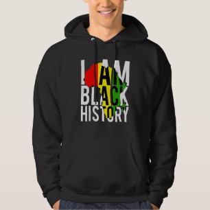 Moletom Eu Sou História Negra Mês da História Negra e Gif