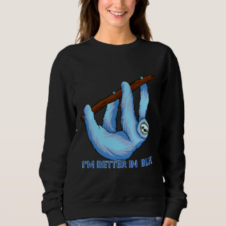 Moletom Eu Sou Melhor Em Azul Lama Azul