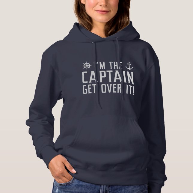 Moletom Eu Sou o Capitão Aceite Isso (Frente)