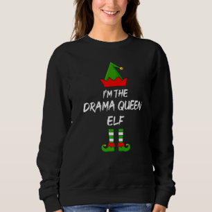 Moletom Eu sou o Cristo Elf da Família da Rainha do Drama