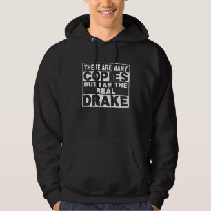 Moletom Eu Sou O Drake Engraçado Diversão Personalizada Pe