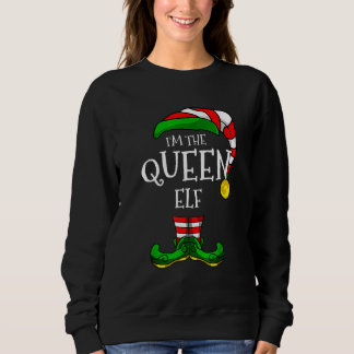 Moletom Eu Sou o Grupo da Rainha Elf de Natal Corresponden