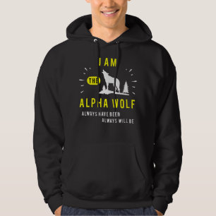 Moletom Eu Sou O Lobo Alfa Sempre Saiu