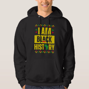 Moletom Eu Sou O Mês Da História Negra Afro Orgulho Africa