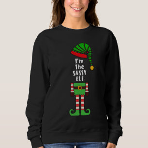 Moletom Eu sou o Sassy ELF Sweatshirt