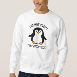 Moletom Eu sou o tamanho dos pinguins, Dia de Apreciação M
