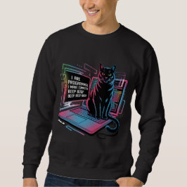 Moletom Eu sou programador, eu faço o computador BEEP BOOP