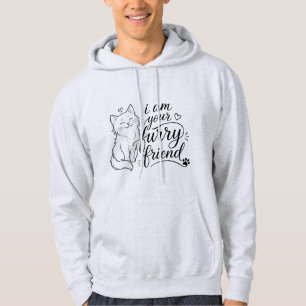 Moletom Eu Sou Seu Amigo Peludo Design de Pet Fofo