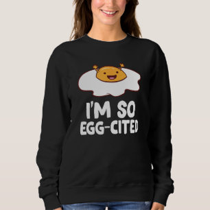 Moletom Eu sou tão egoísta que ovos de café da manhã frito