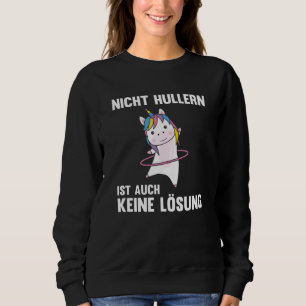 Moletom Eu Sou Um Hulacoran Fazendo Esporte Divertido Anim