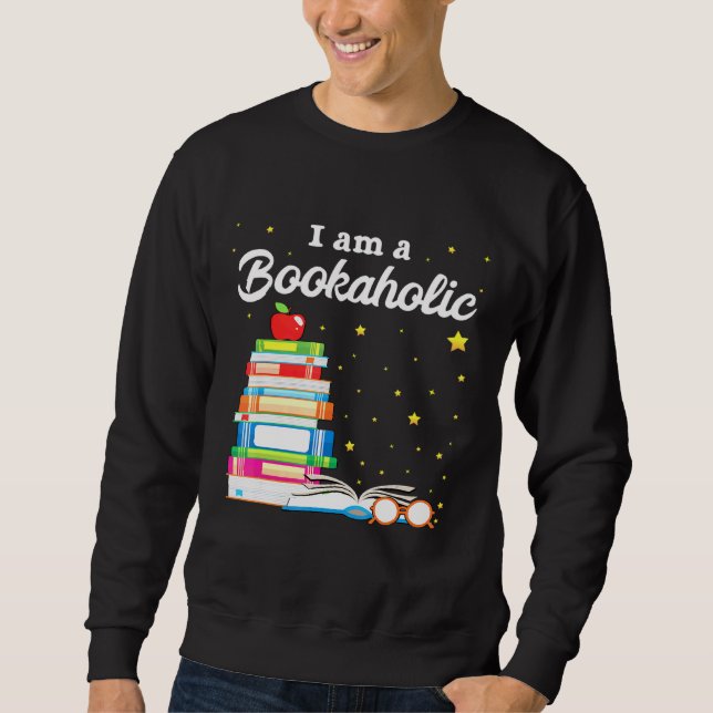 Moletom Eu Sou Um Livro De Leitura Bookhoólica (Frente)