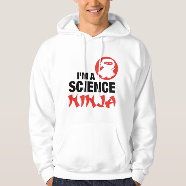 MOLETOM EU SOU UM NINJA DA CIÊNCIA (Frente)